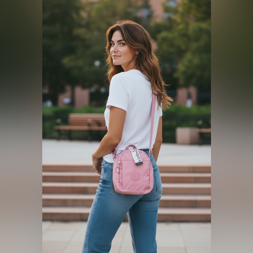 Kipling Blush Pink Shoulder Bag